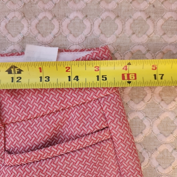 Banana Republic Women's Sloan Slim High-Rise Ankle Pants In Red Size 4 - Picture 6 of 8